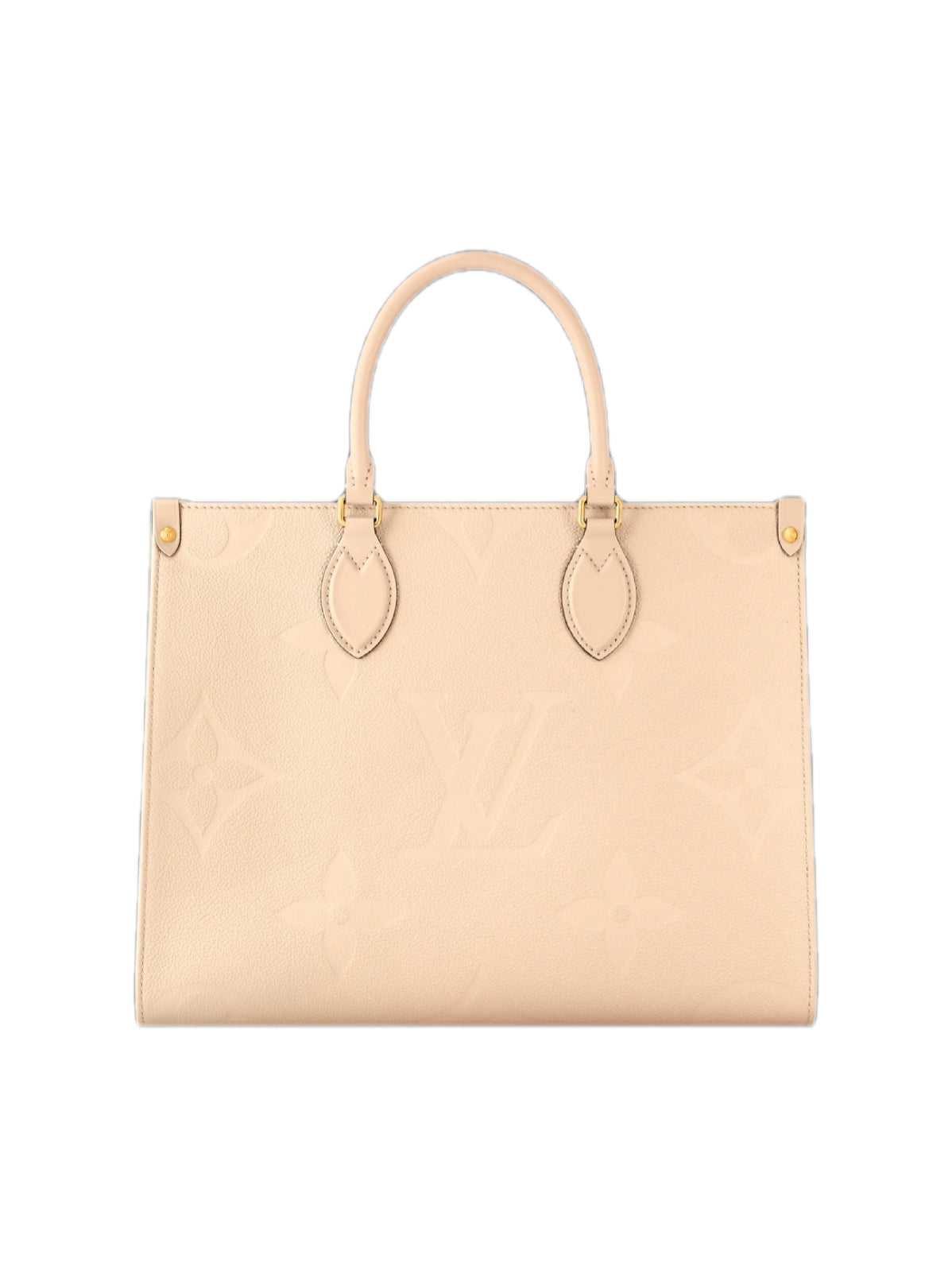 Borsa Louis Vuitton OnTheGo MM in Pelle Monogram Tutto Nero 5 colori